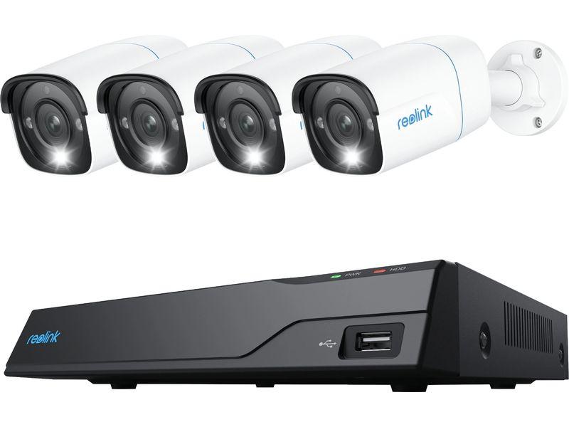 Reolink Kits de surveillance NVS8-8 MB4 Bullet, y compris disque dur de 2TB