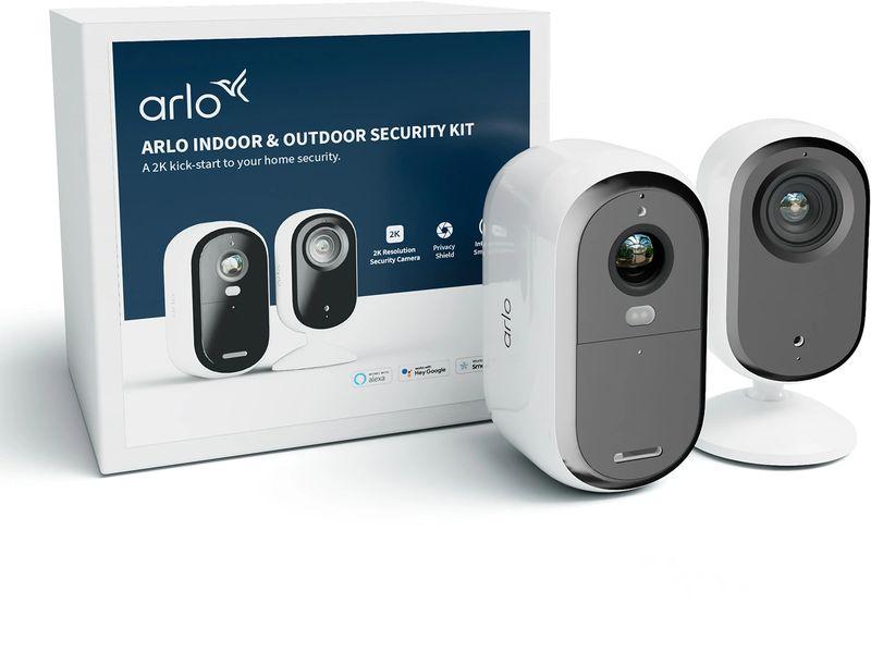 Arlo Caméra réseau IP pack de 2, Blanc