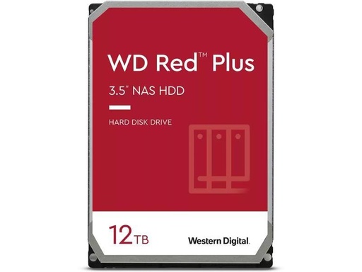 [1180889] Western Digital Disque dur WD Red Plus 3.5" SATA 12 TB