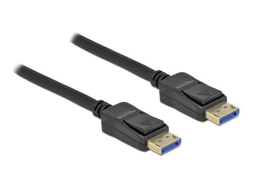 [1361188] Delock Câble 10K 60Hz, 54Gbps DisplayPort - DisplayPort, 2 m