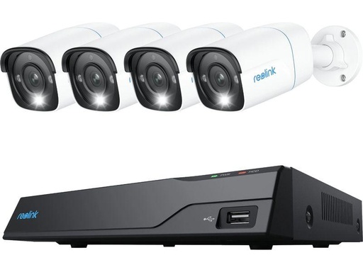 [1759402] Reolink Kits de surveillance NVS8-8 MB4 Bullet, y compris disque dur de 2TB