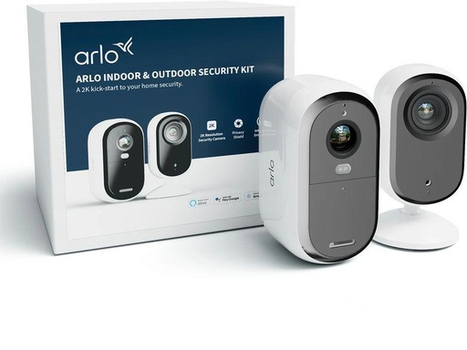[1860930] Arlo Caméra réseau IP pack de 2, Blanc