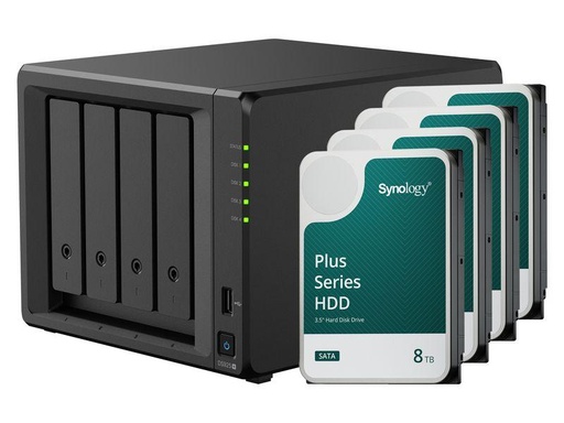 [1889339] Synology NAS Diskstation DS925+ 4-bay Synology Plus HDD 32 TB